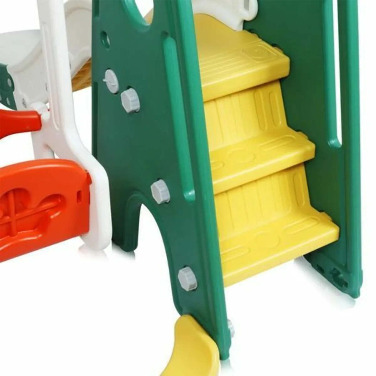 Children's Slide Swing Basketball hoop rounded cor - Image 4