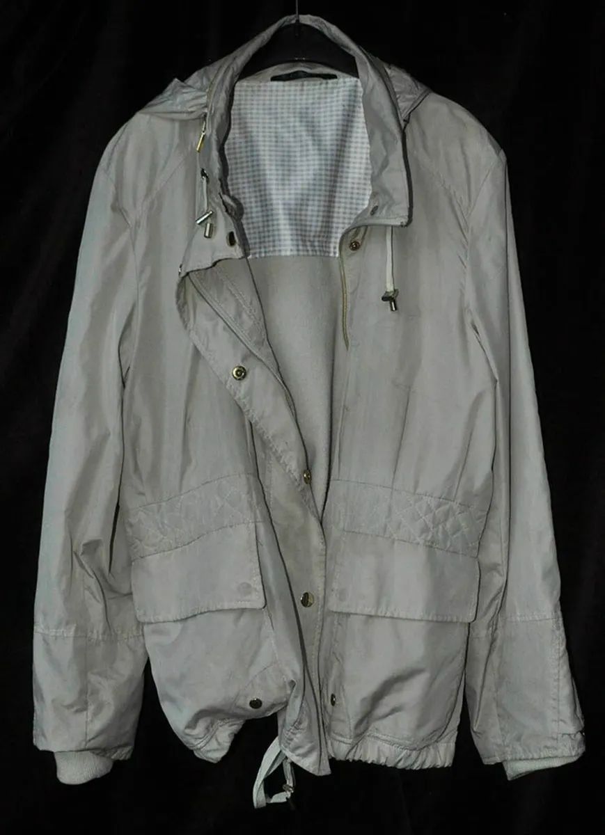 Beige Rain Jacket from Dunnes, Sz 14, EU 42, Light - Image 1