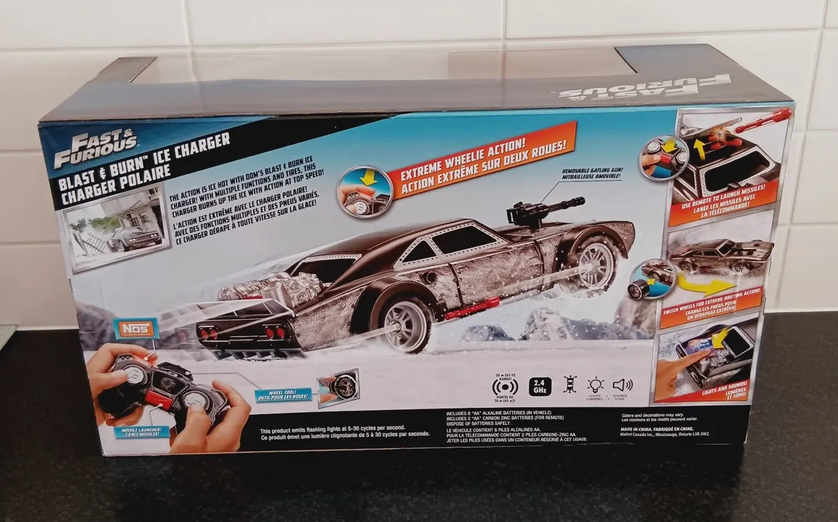 Fast and Furious radio-controlled car (NEW) - Image 3