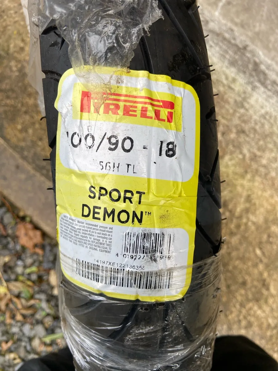 Pirelli sport demon 100/90/18 brand new - Image 1