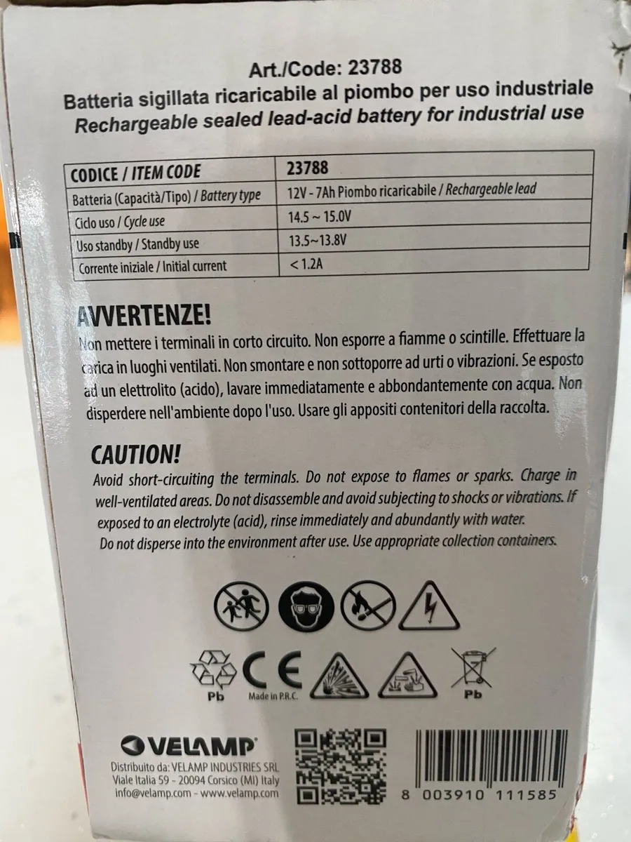 12volt childs car/ bike battery. - Image 2