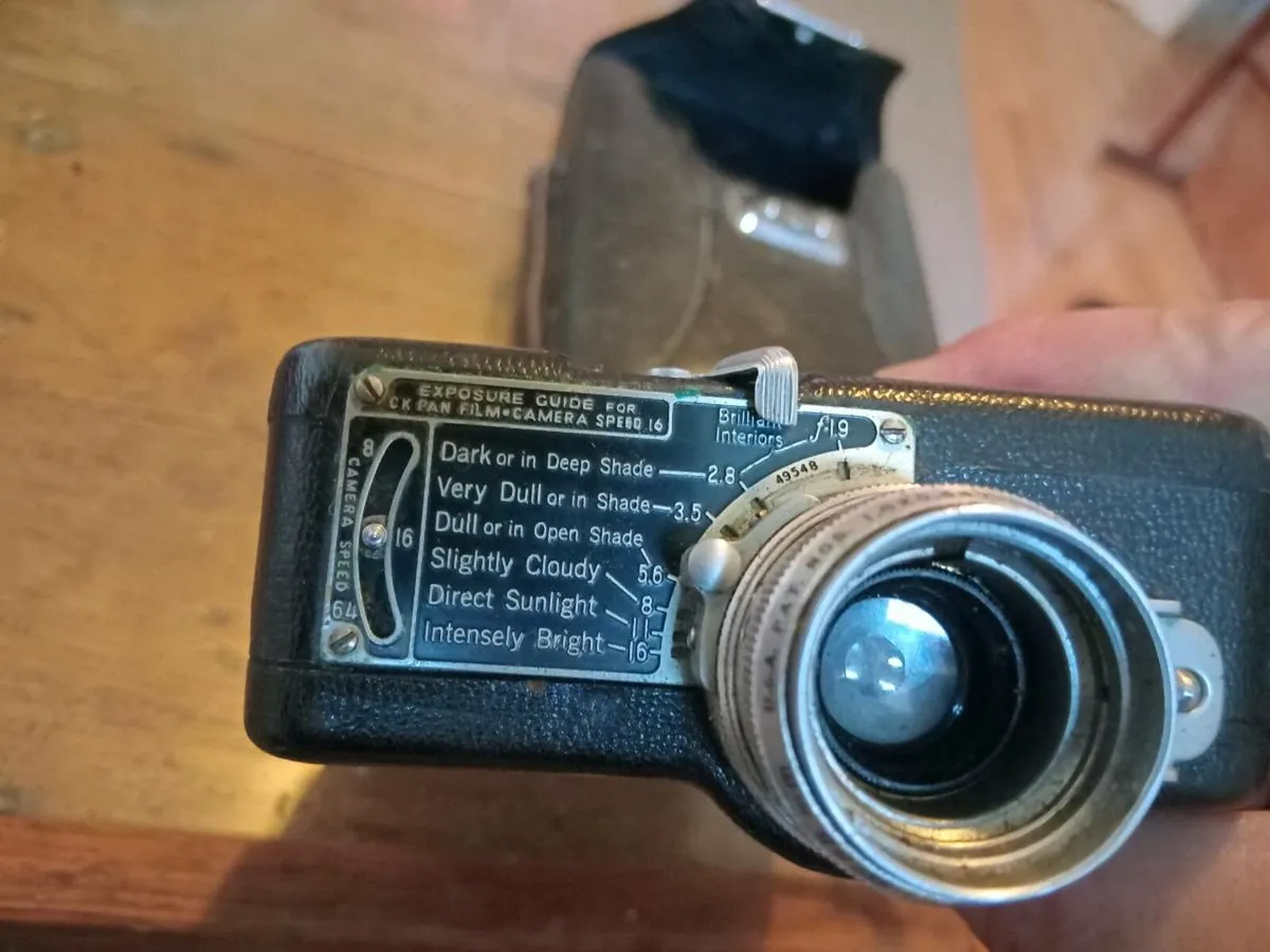 kodak cine magazine movie camera 50s - Image 3