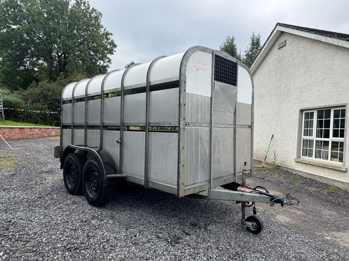 Nugent 12x6 Livestock Trailer - Image 1