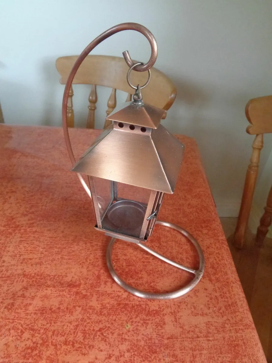 Copper Candle Holder for Sale - Image 1
