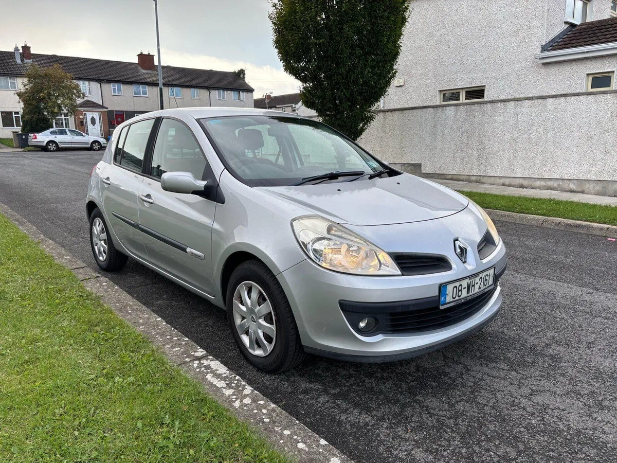 08 Renault Clio 1.1 petrol NEW NCT - Image 1