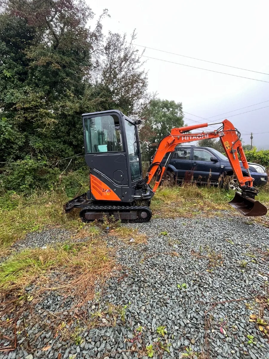 2 tonn Digger zaixes u 17 hitachi - Image 4