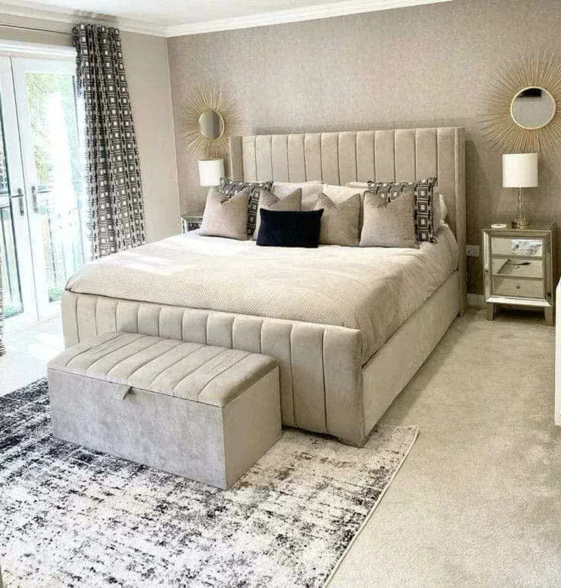 "Lovely Queen Beds With Metress" - Image 1