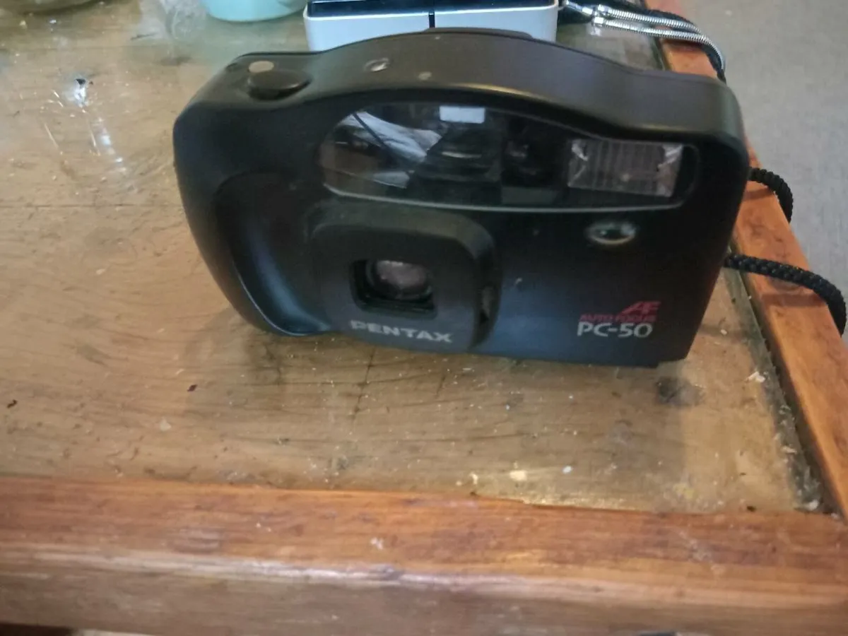 vintage pentax pc 50 point and shoot - Image 2