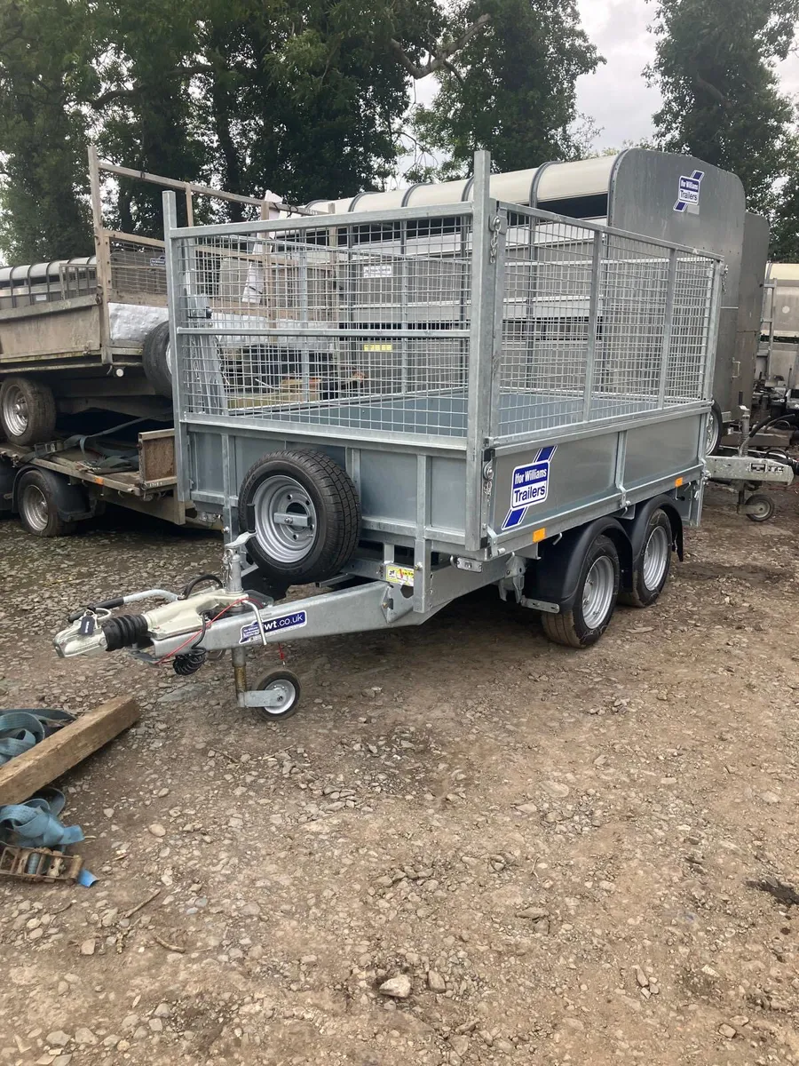 2025 ifor Williams 8x5 dropside trailer - Image 1