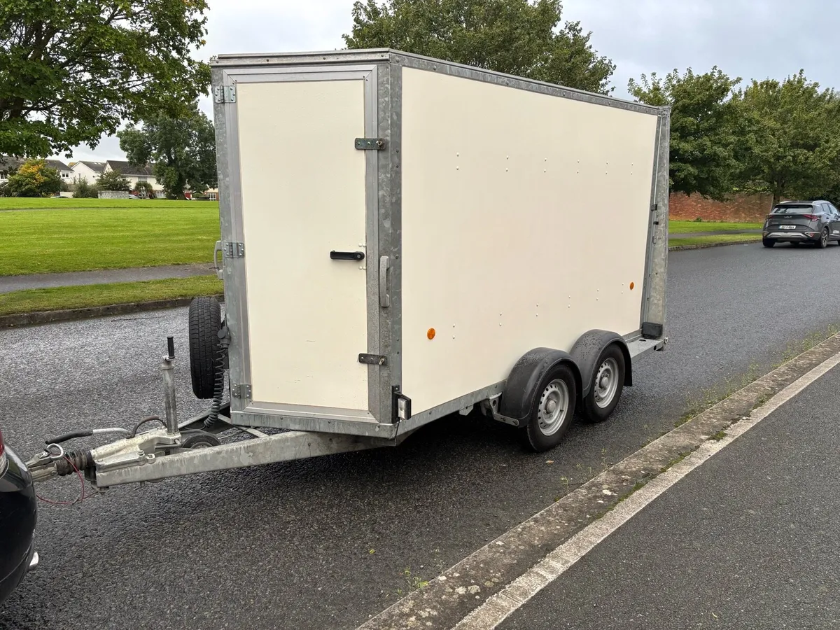 Ifor Williams box van trailer - Image 1