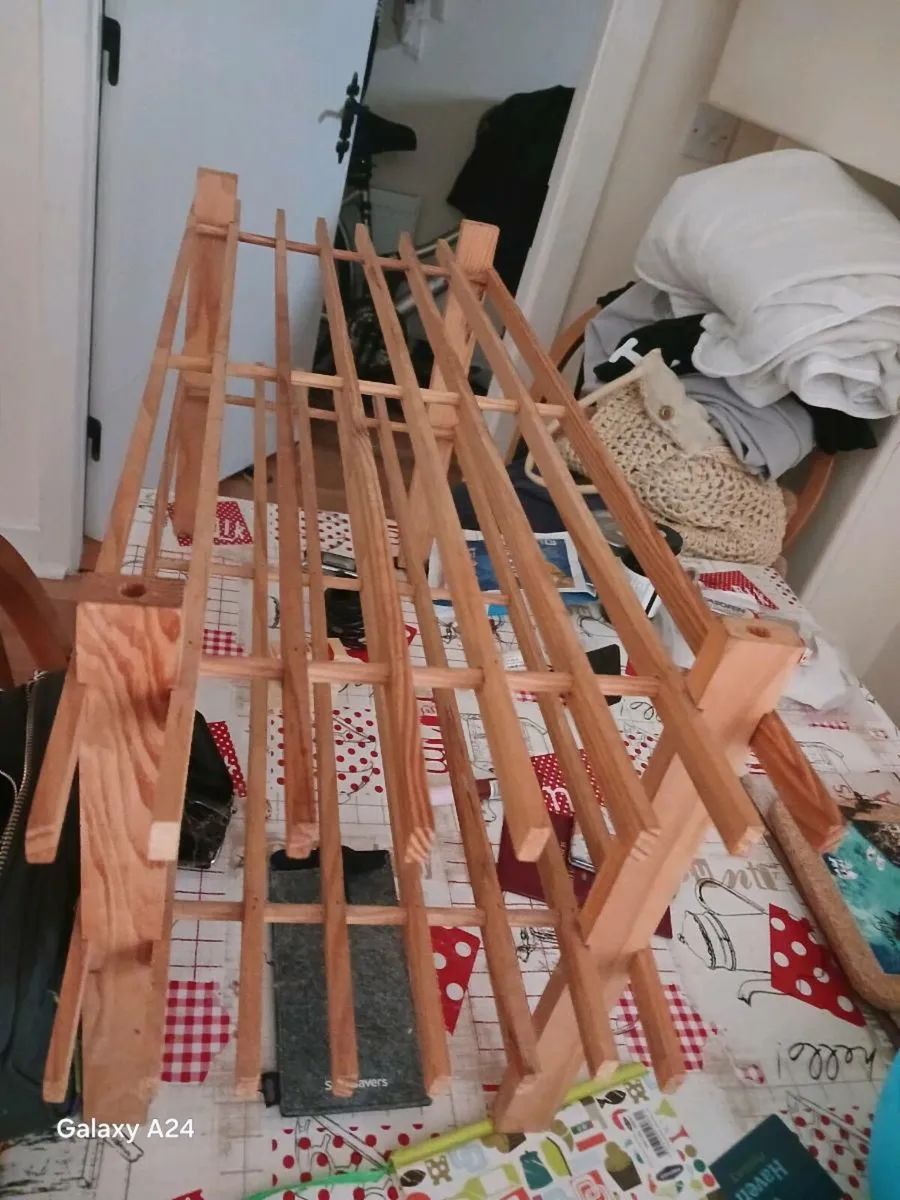 Shoe rack wooden - Image 2