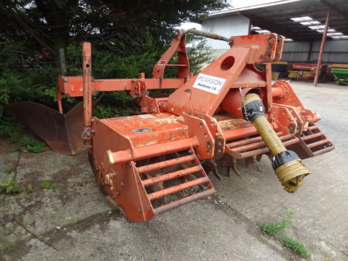 Pearson Rotaforma Bed Former Tiller - Image 1
