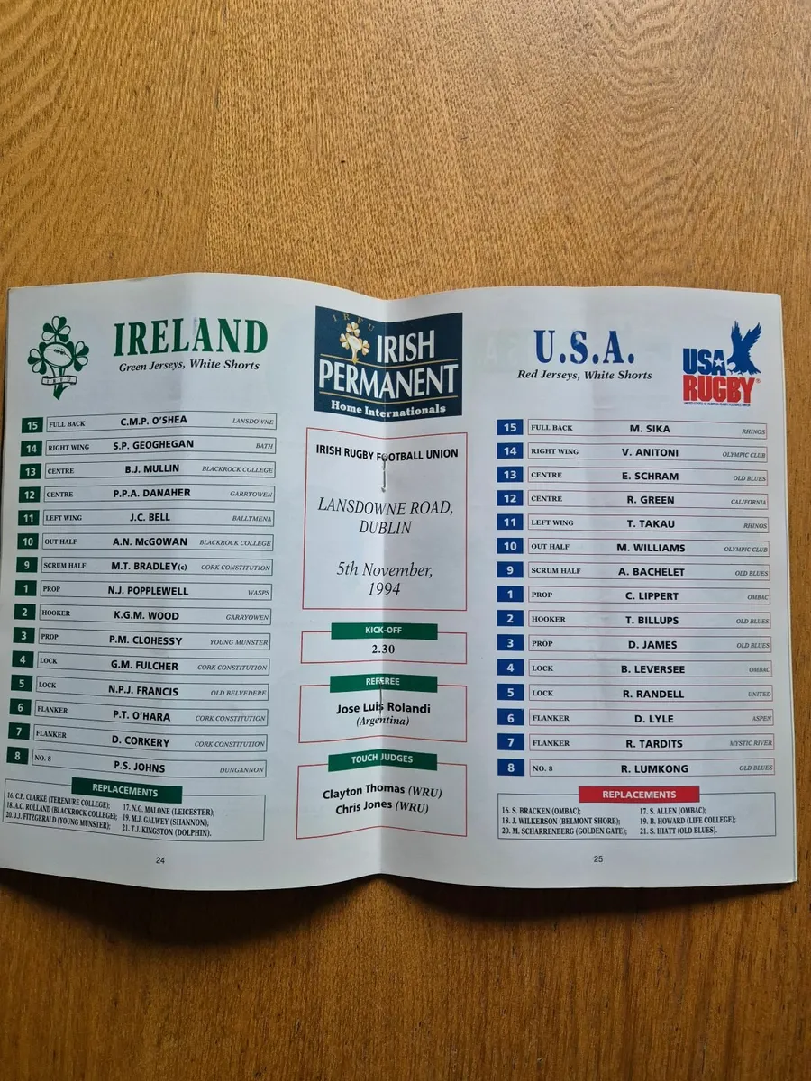 rugby programmes - Image 4