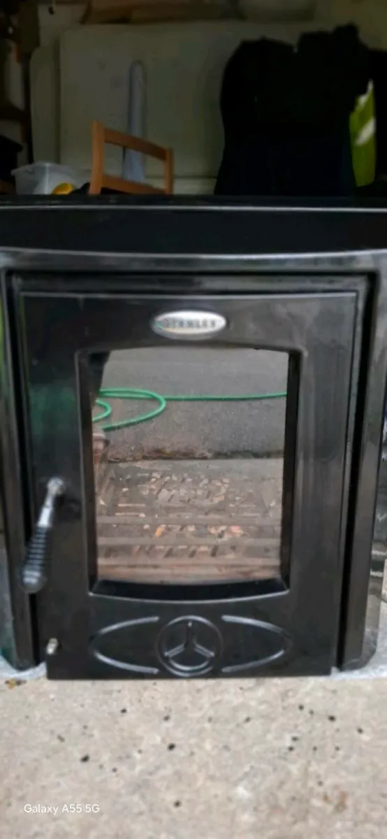 Stove Cara Insert Black Enamel  Boiler Stove16.8KW - Image 1