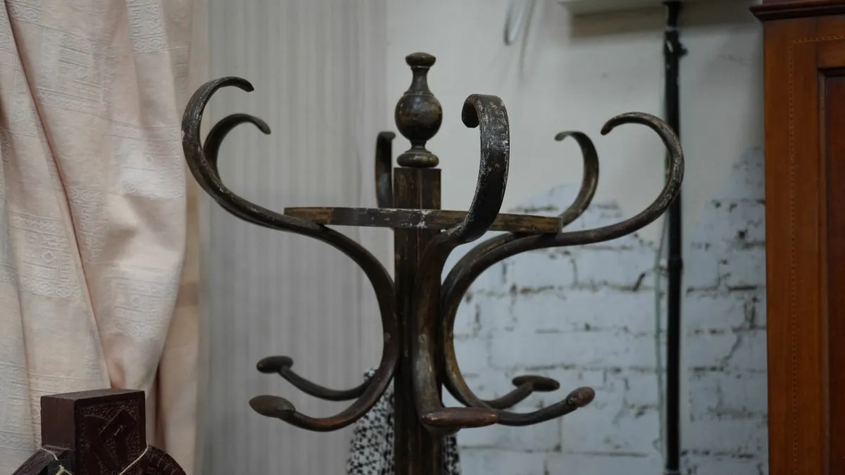 Antique Bentwood Coat and Hat Stand - Image 2