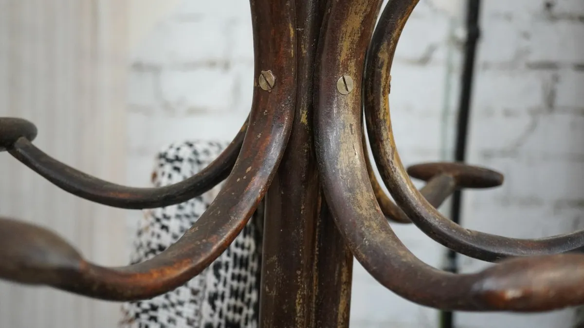 Antique Bentwood Coat and Hat Stand - Image 4
