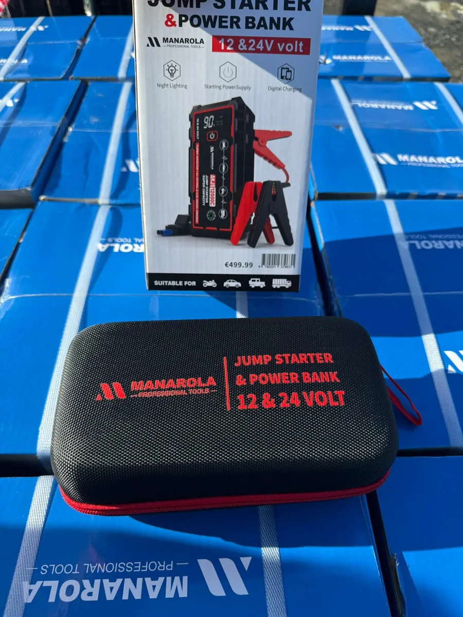 12V / 24V jump starter and power bank - Image 4