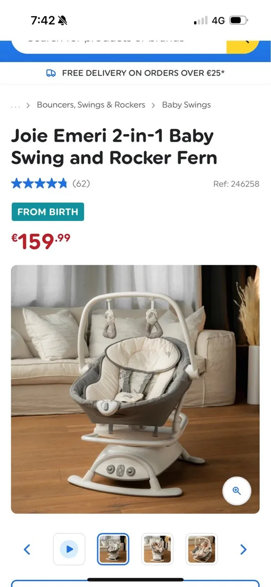 Joie swing & rocker - Image 1