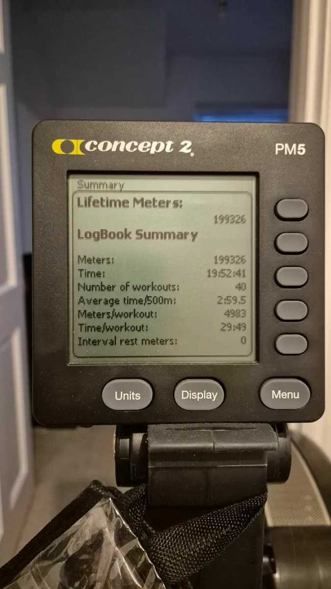 Concept 2 Rower PM5 - Image 1