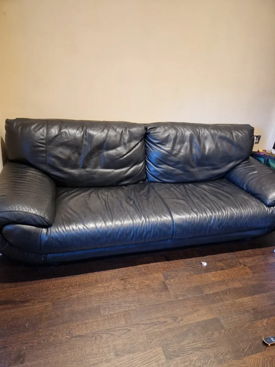 Leather Sofa - Image 1