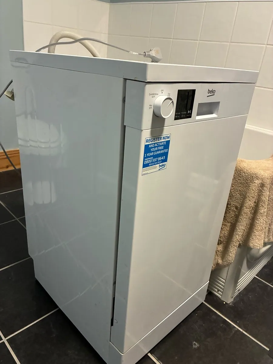 Beko Slimline Dishwasher - Image 1