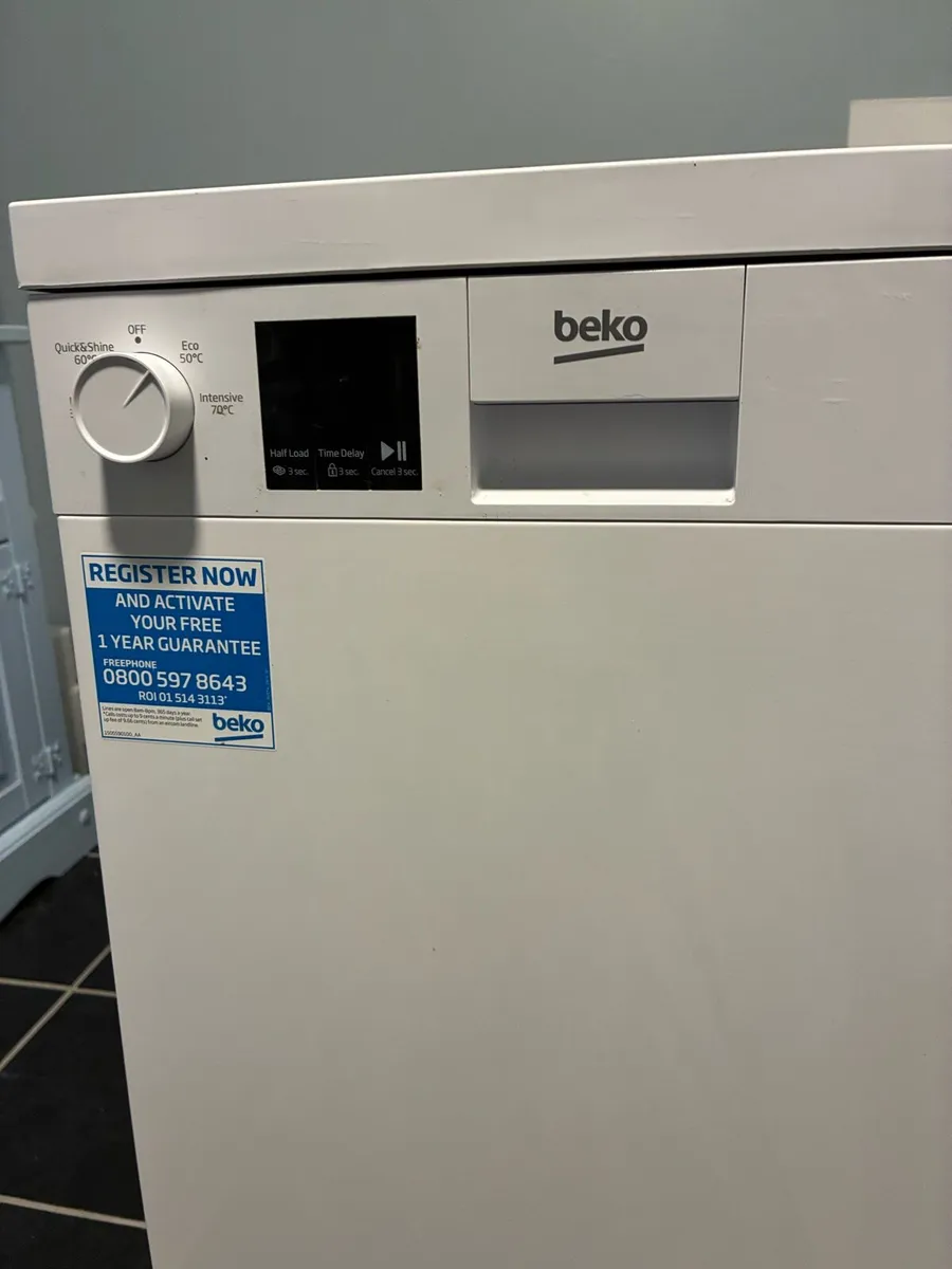Beko Slimline Dishwasher - Image 2