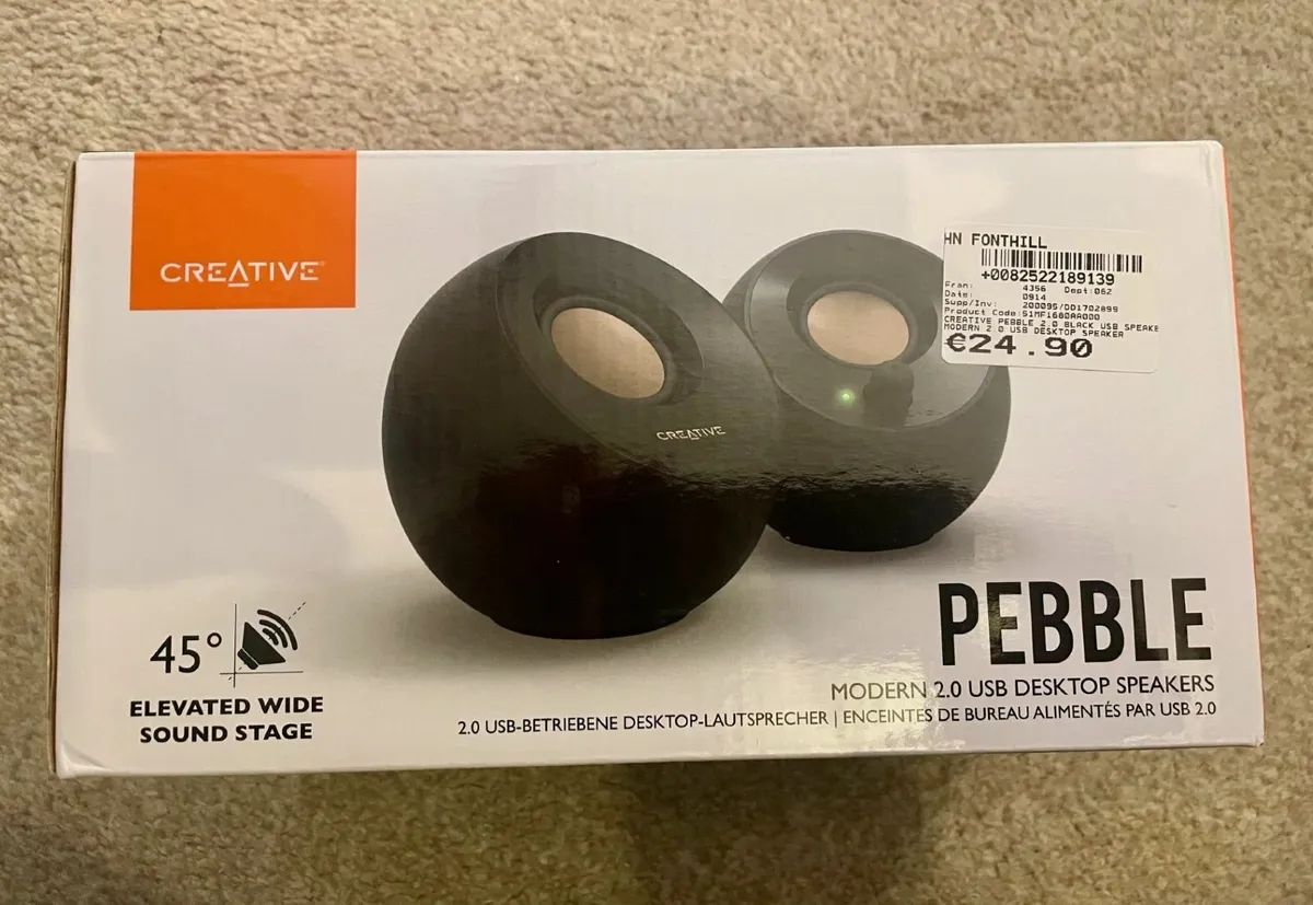 Creative – Pebble 2.0 USB Desktop Speakers - Image 2