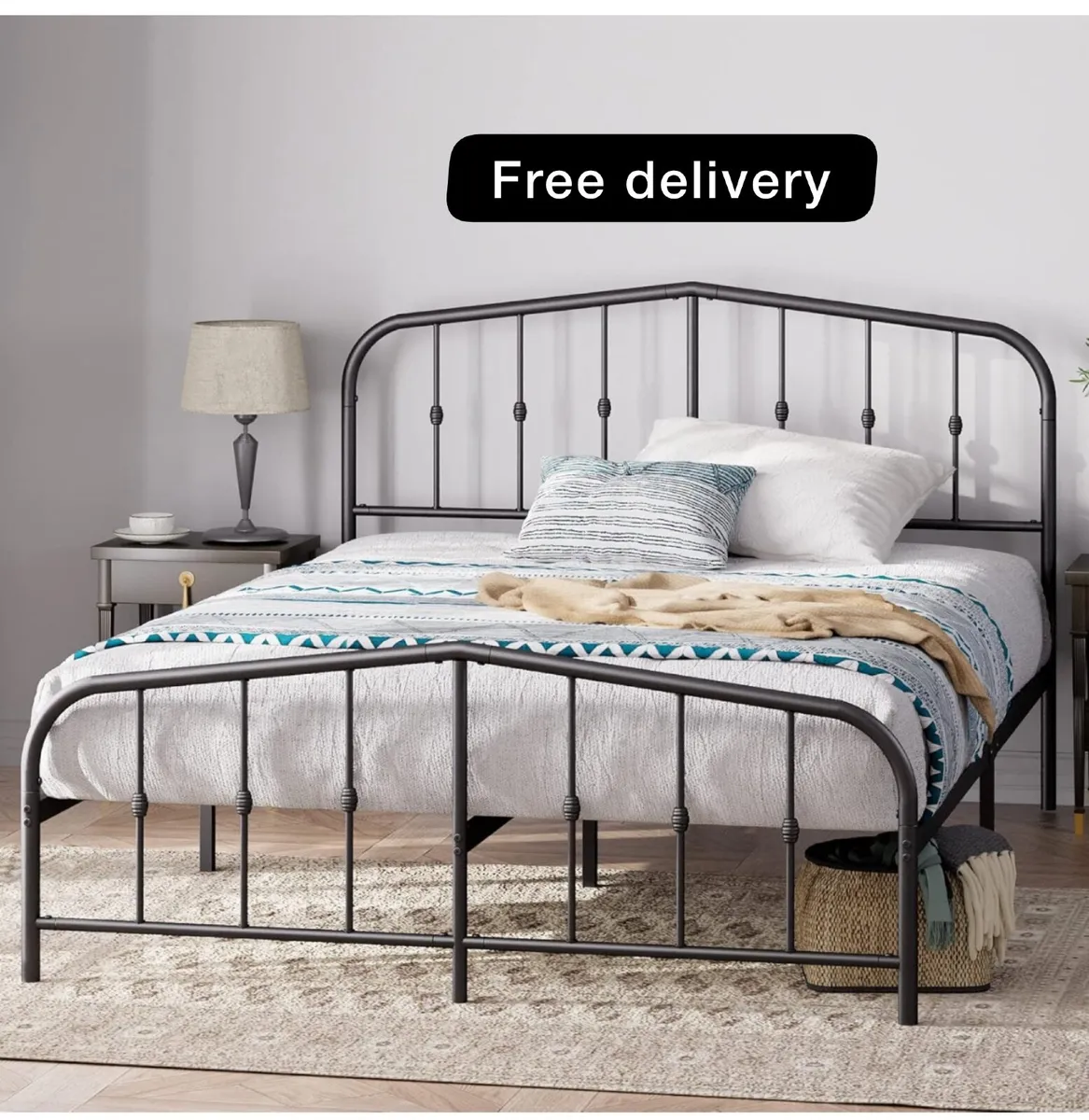 King size Bed frame - Bed 150x200 cm - Image 1