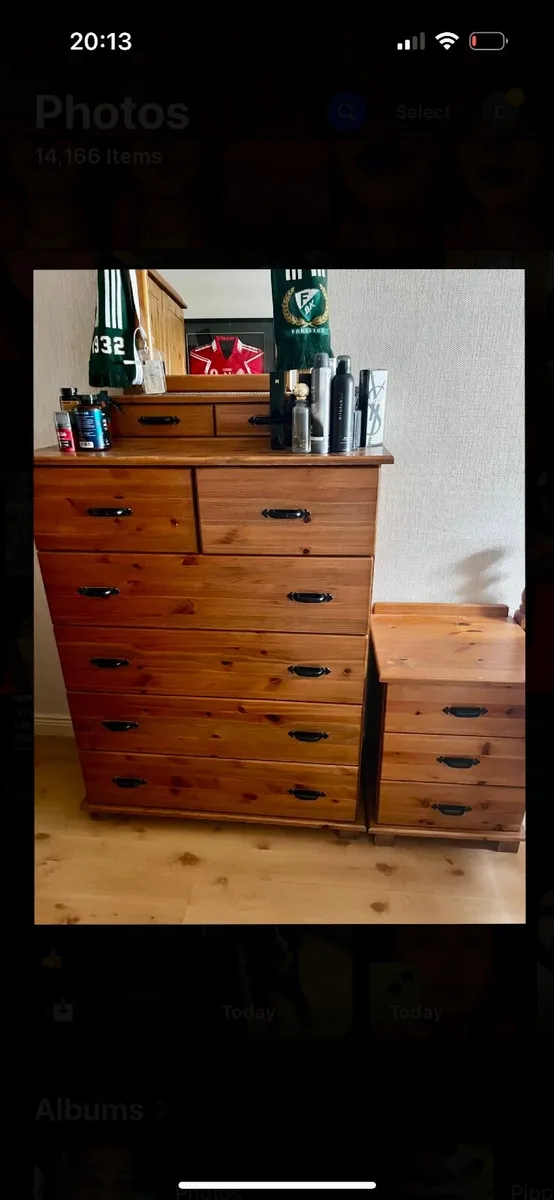 3 piece bedroom furniture set - Image 1