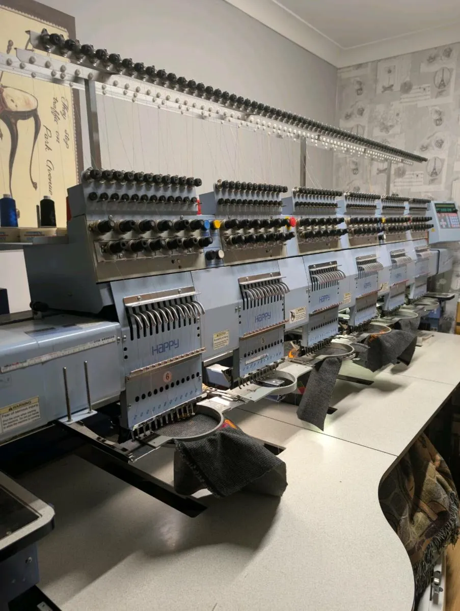 6 Head Embroidery Machine - Image 2