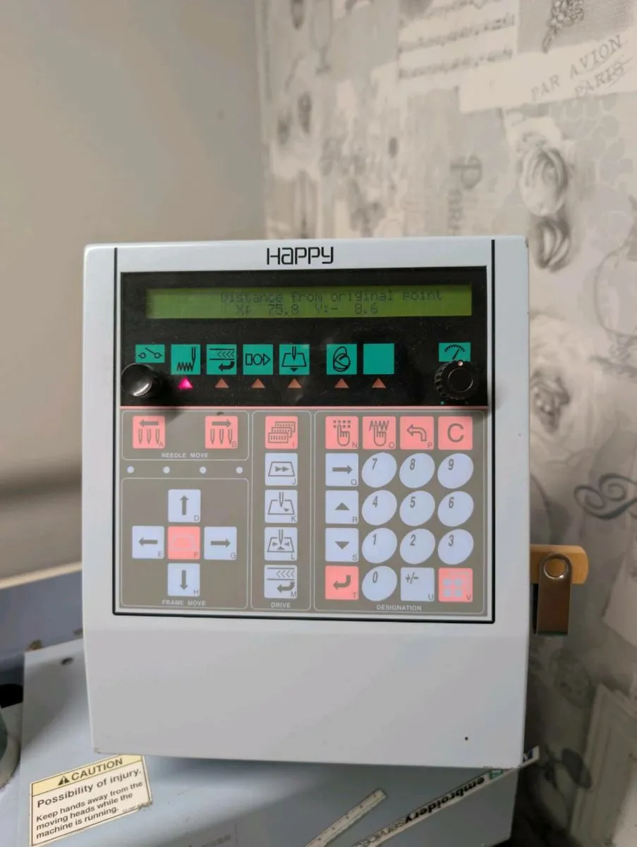 6 Head Embroidery Machine - Image 3