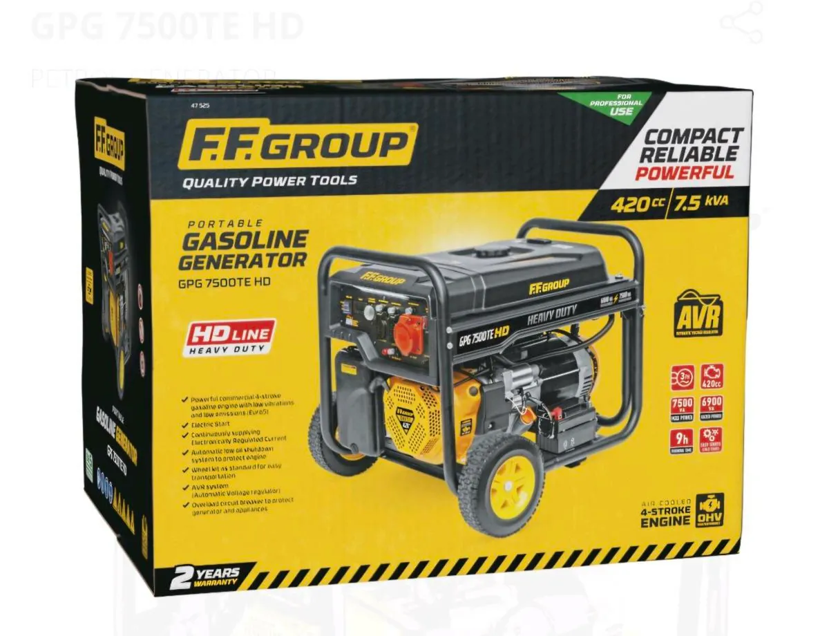 Brand New 3 phase 7.5 kva petrol generator - Image 1