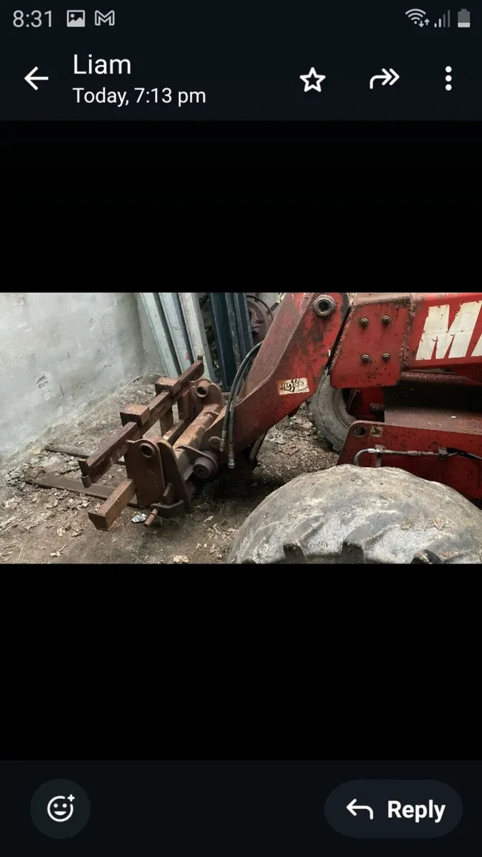 Manitou forklift - Image 3