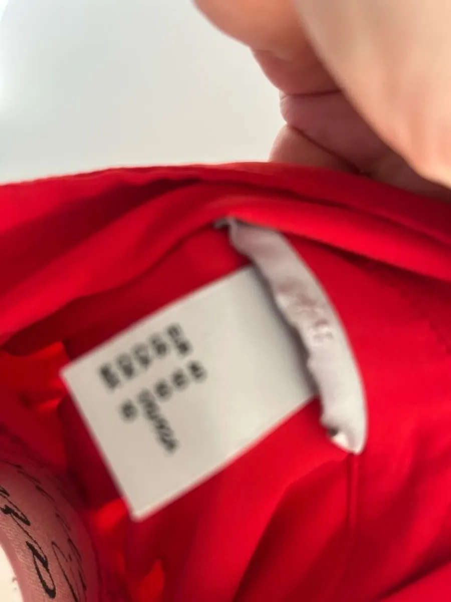 H&M Red Blouse - Image 4