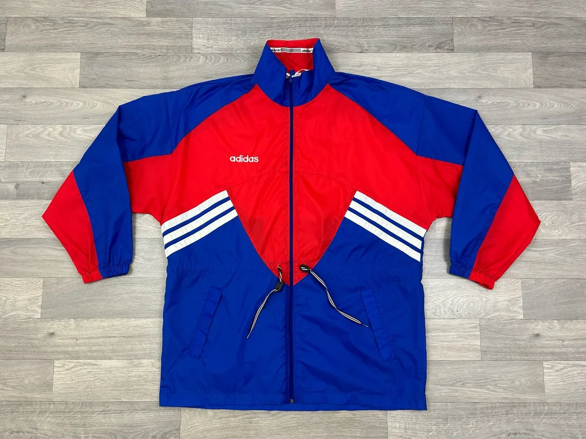 Vintage 90s Adidas Bayern Munich Style Jacket L/XL - Image 1