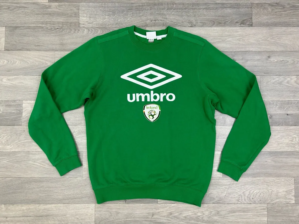 Rare Vintage Umbro Ireland Sweatshirt Mens Medium - Image 1