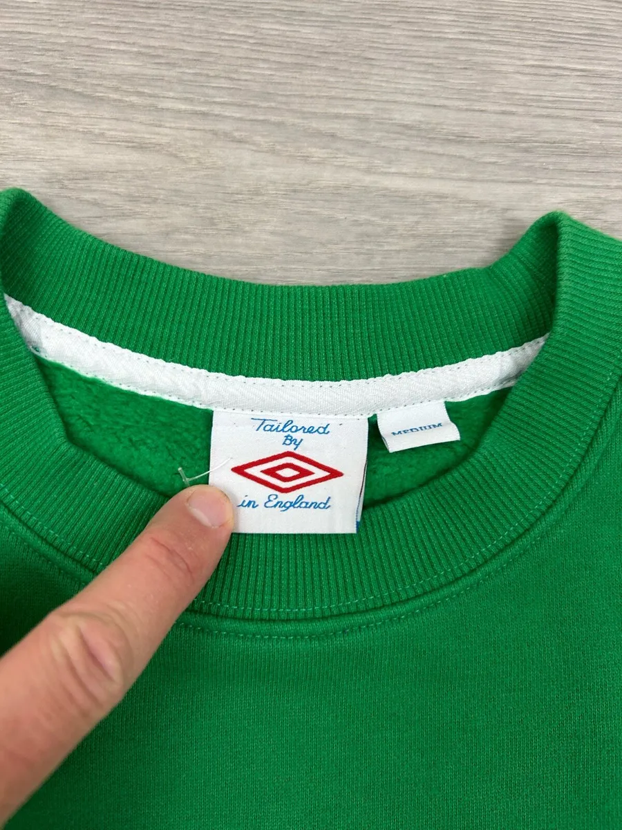Rare Vintage Umbro Ireland Sweatshirt Mens Medium - Image 4