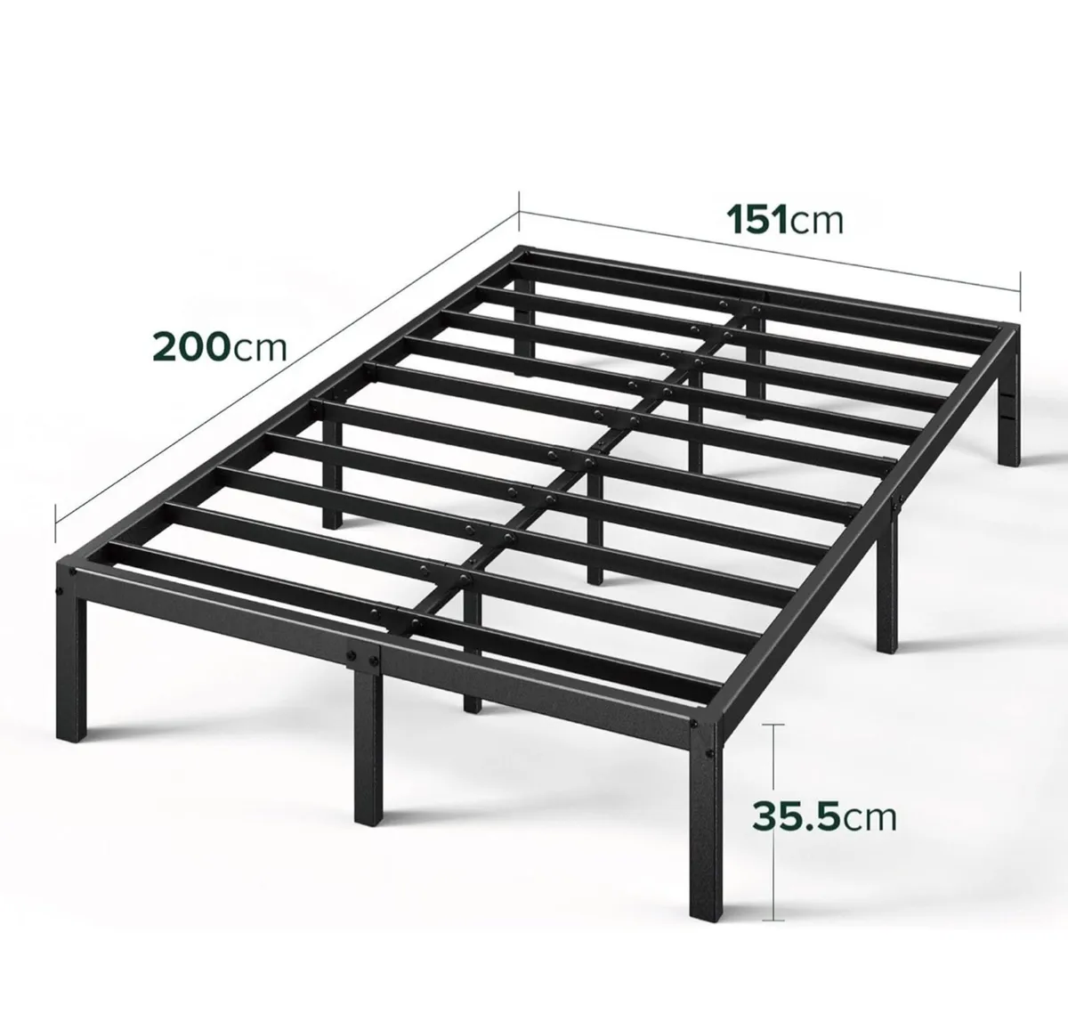 King size Bed frame - Bed 150x200 cm - Image 1