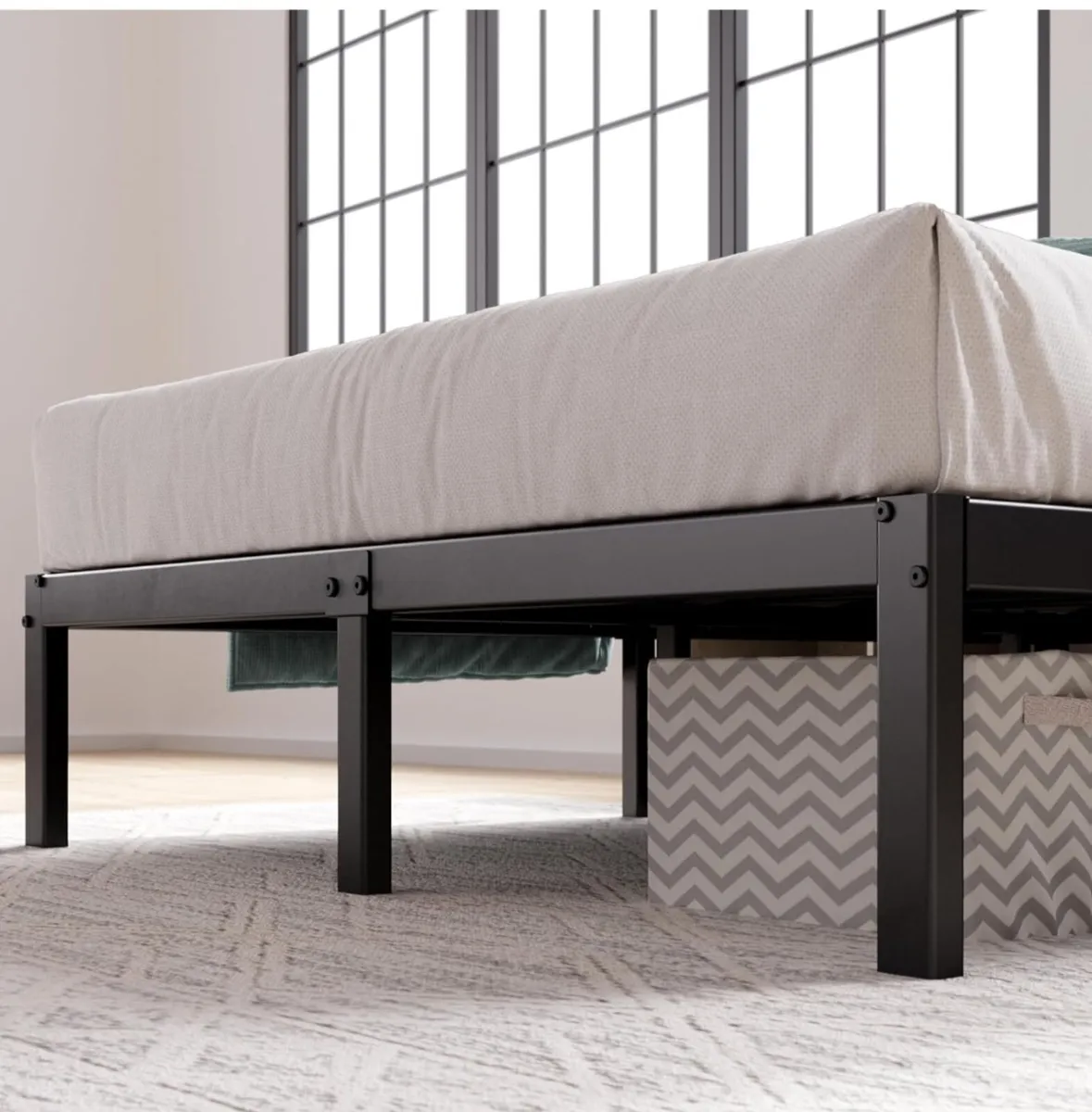King size Bed frame - Bed 150x200 cm - Image 4