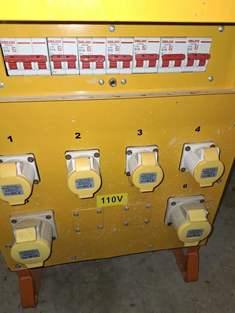 2 no. 400v/110v transformer +Distribution pane - Image 1
