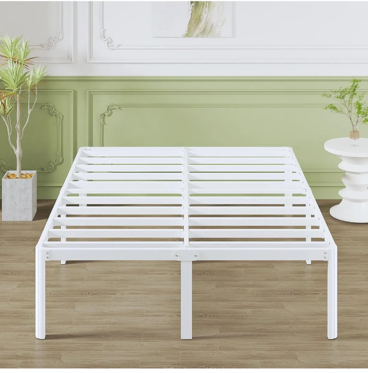 5ft Metal Platform Bed Frames King Size with Stora - Image 3