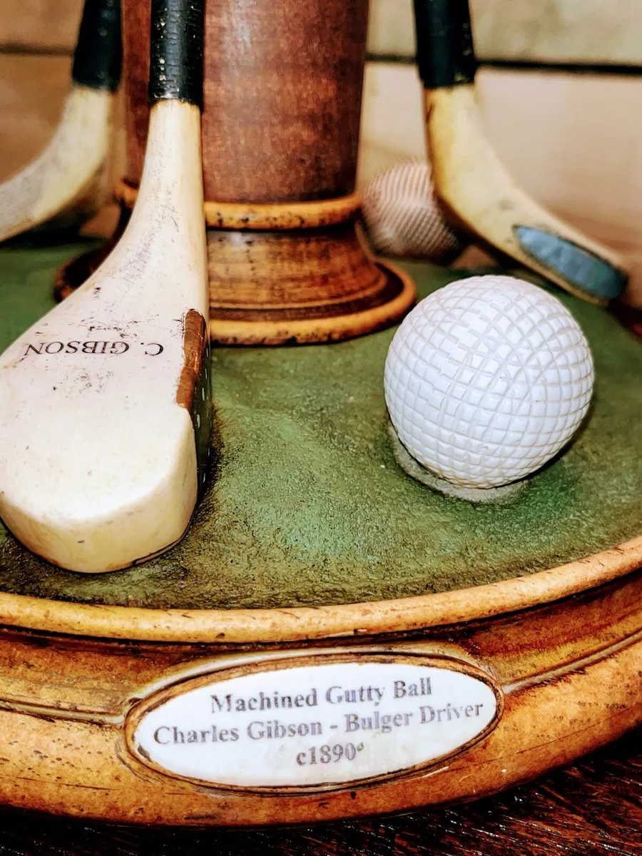 Vintage golfing theme lamp - Image 4
