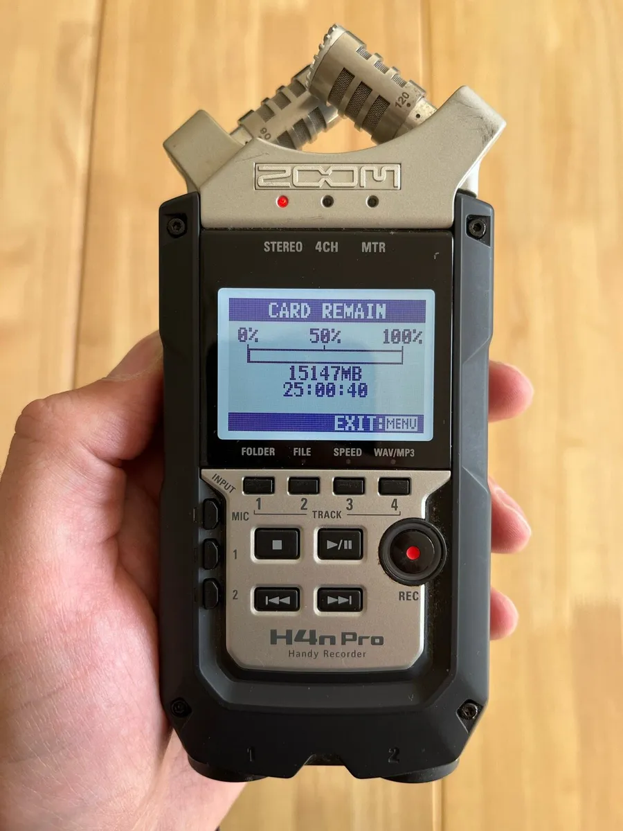 Zoom H4N Pro Handy Recorder - Image 1