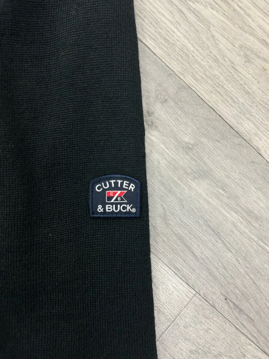 NEW Cutter & Buck Lined Half Zip Golf Jumper Large - Image 3