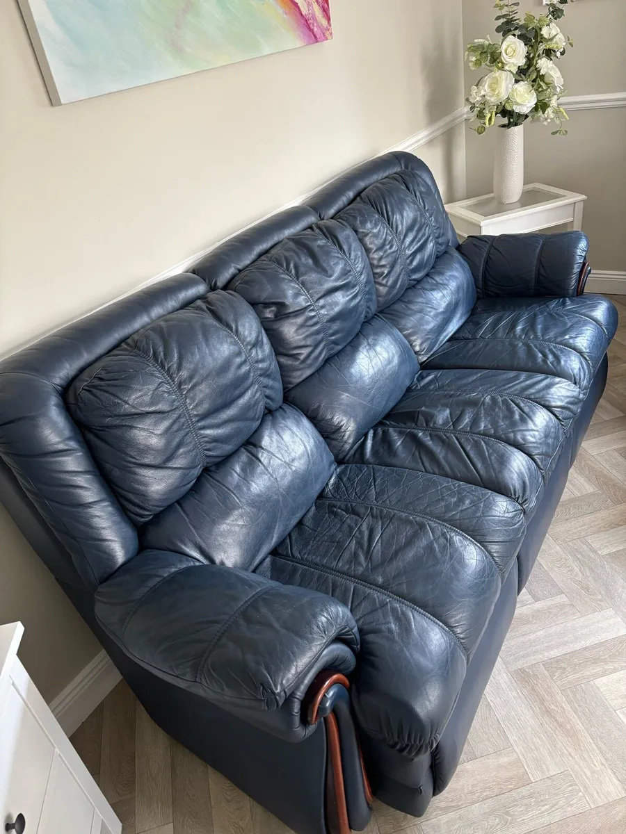 3 seater couch and single chair - Image 2