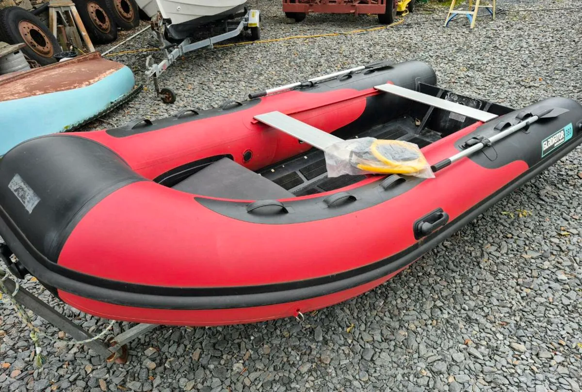 Gladiator 3.8m solid hull rib fishing boat - Image 3