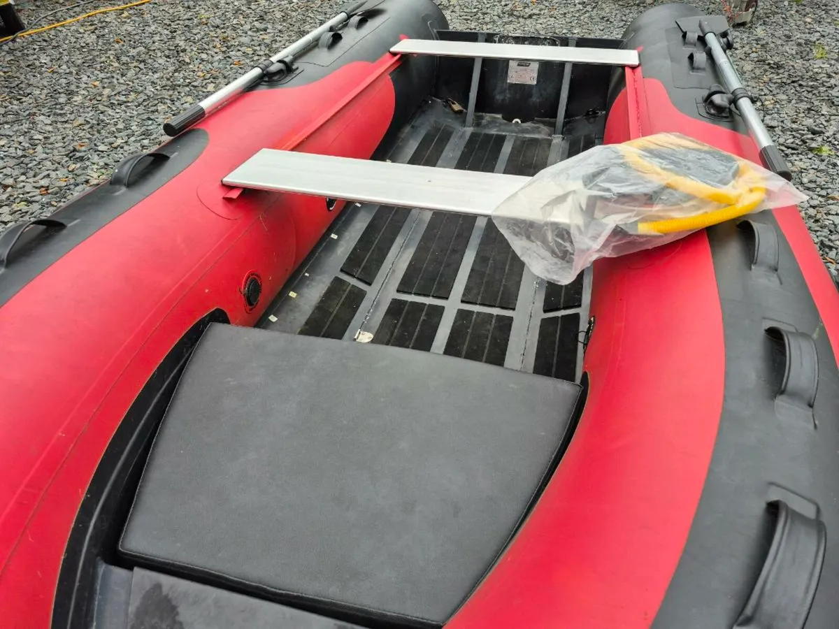 Gladiator 3.8m solid hull rib fishing boat - Image 4