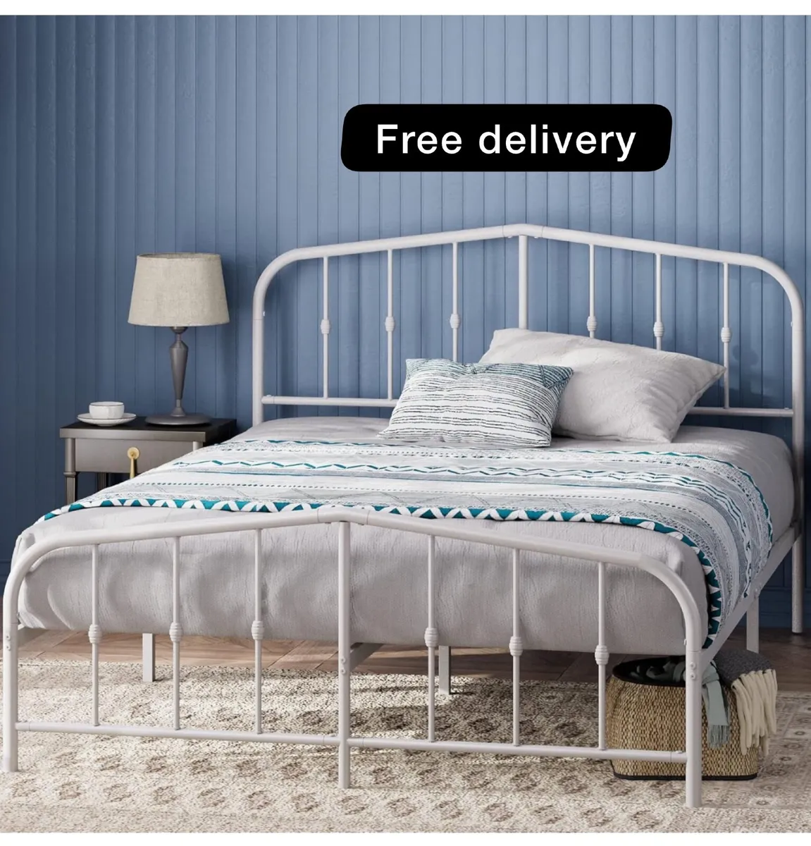 King size Bed frame - Bed 150x200 cm - Image 1