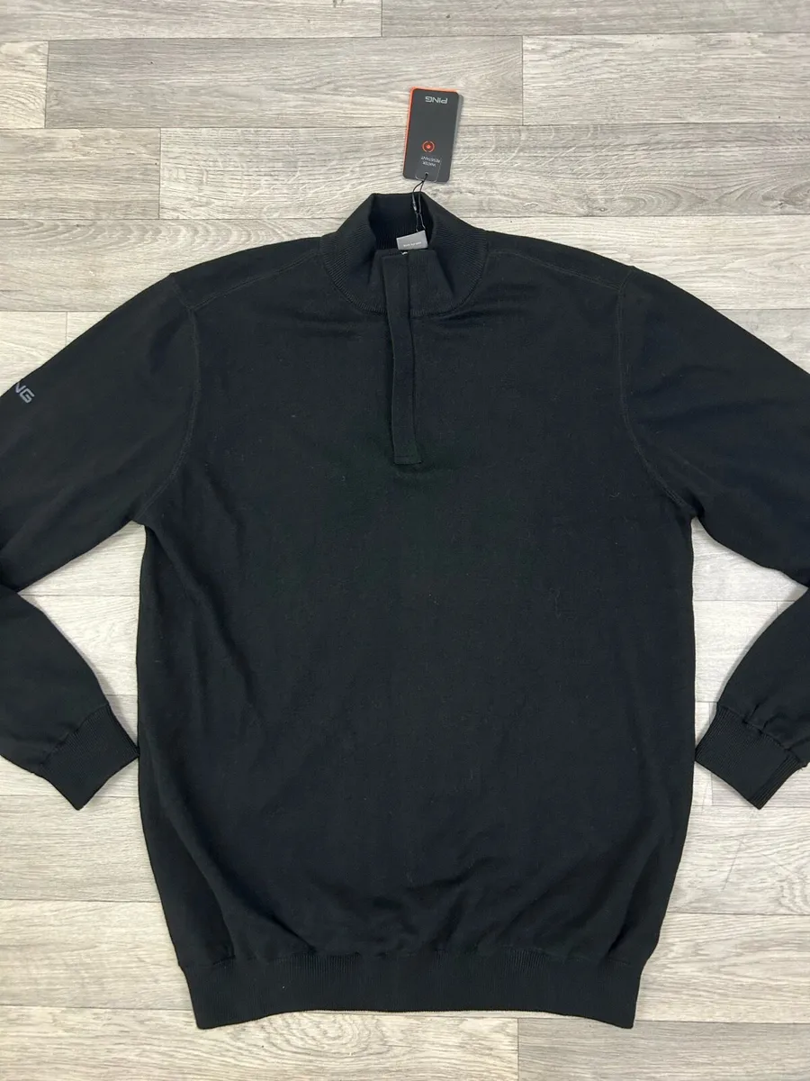 New Ping Lined Half Zip Jumper Mens Large - Image 2