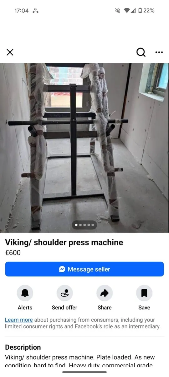 Viking shoulder press new